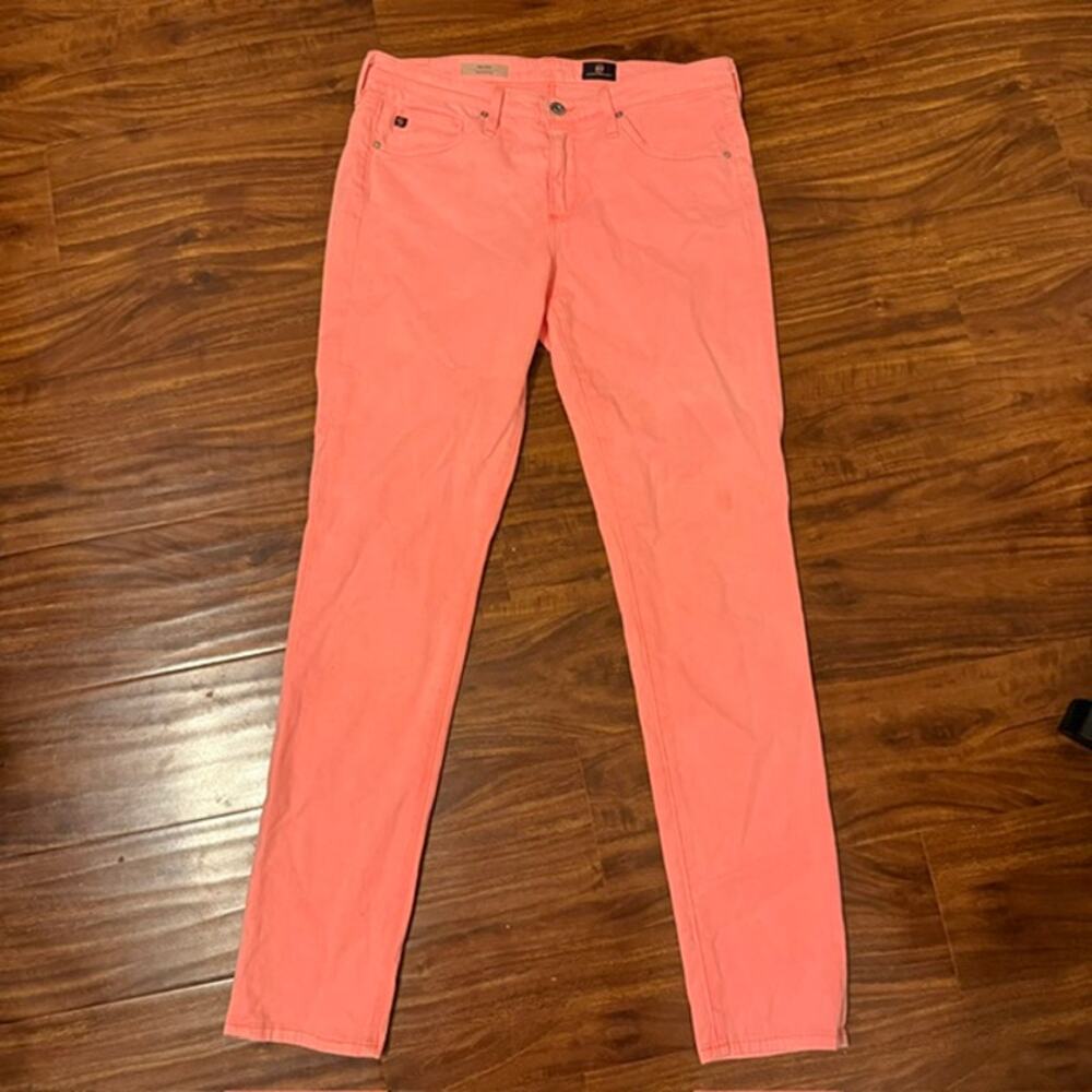 Adriano Goldschmied Jeans - The Stilt Cigarette Leg - Size 29 Coral